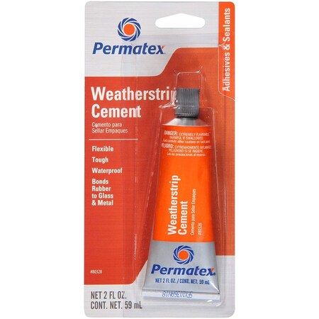 Permatex Weatherstrp Cement 2Oz 80328